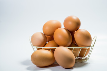 Eggs in basket