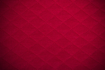 red fabric texture for backgound - 134363117