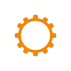 Gear machinery piece icon vector illustration graphic design