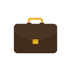 Business briefcase isolated icon vector illustration graphic design