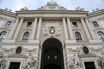 Eingang Michaelertrakt der Wiener Hofburg