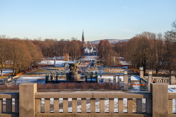 Obraz premium Sculptures in the Vigeland Park