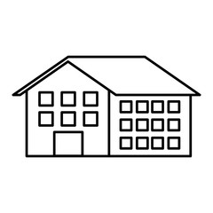 warehouse building isolated icon vector illustration design