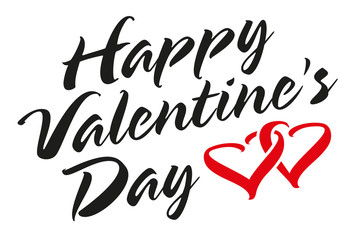 Valentines day lettering