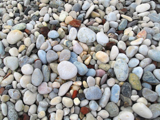 Sea pebbles