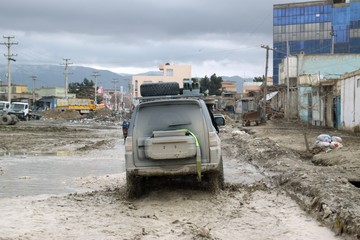 Off-road in the Streets of Afghanistan