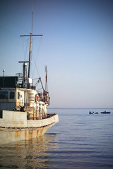 Old Fishing Ship