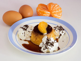 Flan Tangerine