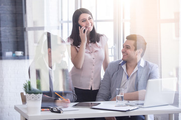 Startup diversity teamwork brainstorming