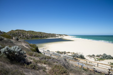 Moore river ocean beach