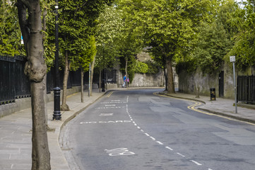 Street of old town.