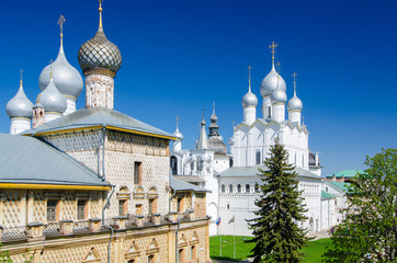 Hodegetria Church and Church of the Resurrection of Christ in the Rostov Kremlin