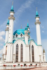Fototapeta na wymiar Qolsharif Mosque in Kazan Kremlin