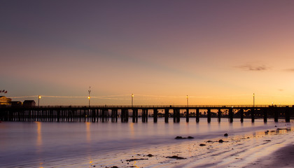 Santa Barbara Pier Sunset