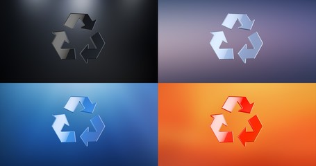 Recycle 3d Icon