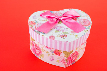 Obraz na płótnie Canvas Gift boxes with heart