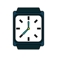 masculine hand watch icon vector illustration design
