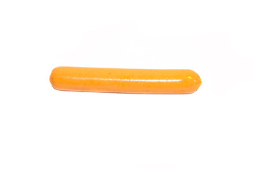 Sausage isolated on white background