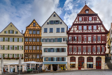 Historical Houses in Tubingen, Germany