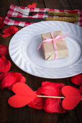 Tableware Valentine's Day