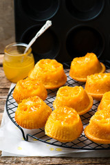 clementine upside down cakes