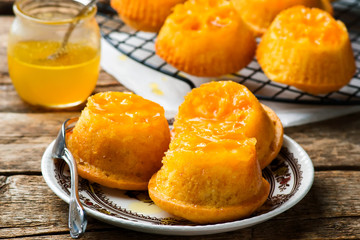 clementine upside down cakes