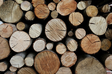 background stack of wood, pile, stacking fire