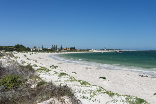 Lancelin beach view in Western Australia