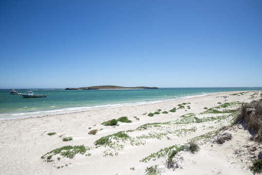 Lancelin beach view in Western Australia