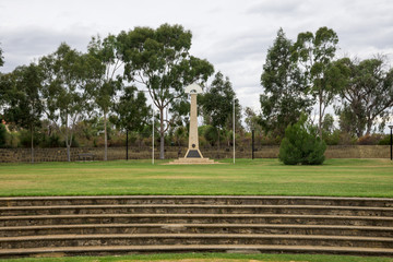 ANZAC memorial in Joondalup Central Park, Western Australia