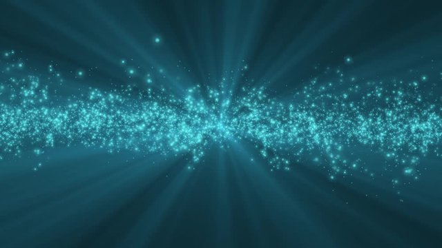 Abstrakter Hintergrund Partikel fliegen durch die Luft