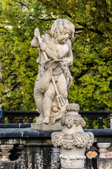 Nymphenbad (Nymph Bath) Sculptures. Zwinger Palace. Dresden.
