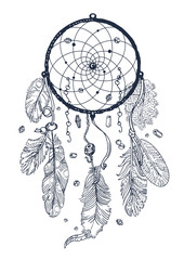 Drawing of Dreamcatcher