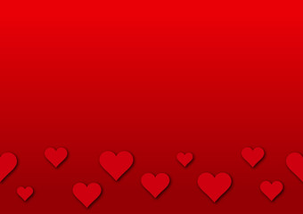 ハート　背景