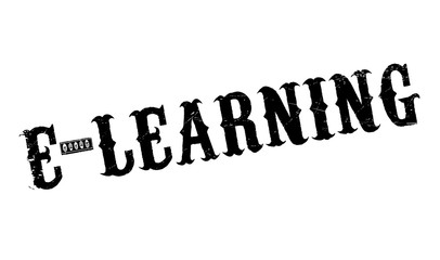 E-Learning rubber stamp