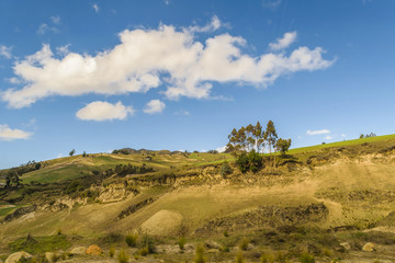 Andean Rural Scene Quilotoa, Ecuador