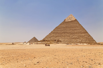 Fototapeta na wymiar Pyramid of Khafre Egypt