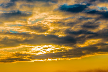 Obraz premium winter dawn