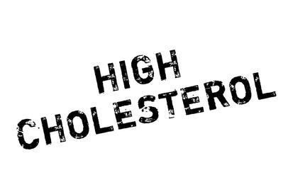 High Cholesterol rubber stamp