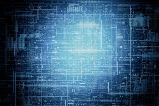  dark blue Light Abstract Technology background