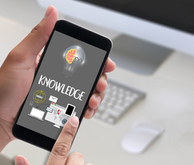 Distance learning online webpage KNOWLEDGE work