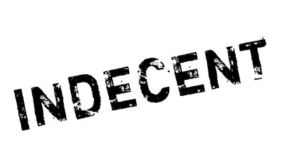 Indecent rubber stamp