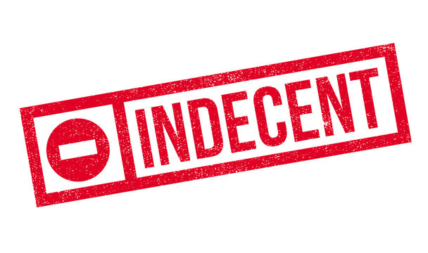 Indecent rubber stamp