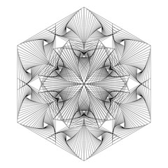 Abstract geometry vector