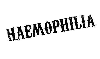 Haemophilia rubber stamp