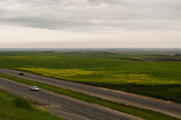 San Joaquin Valley in early spring