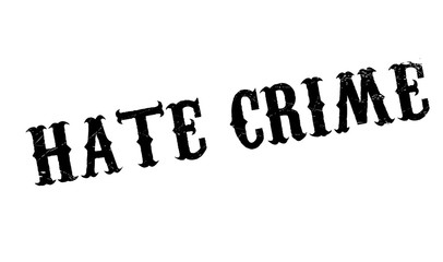 Hate Crime rubber stamp