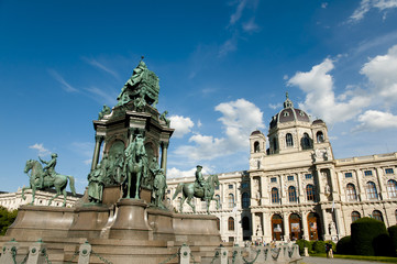 Fototapeta na wymiar Maria Theresa Monument - Vienna - Austria