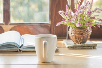 coffee in the morning