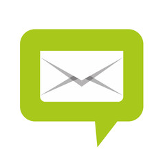 email related icons image full color  vector illustration design 